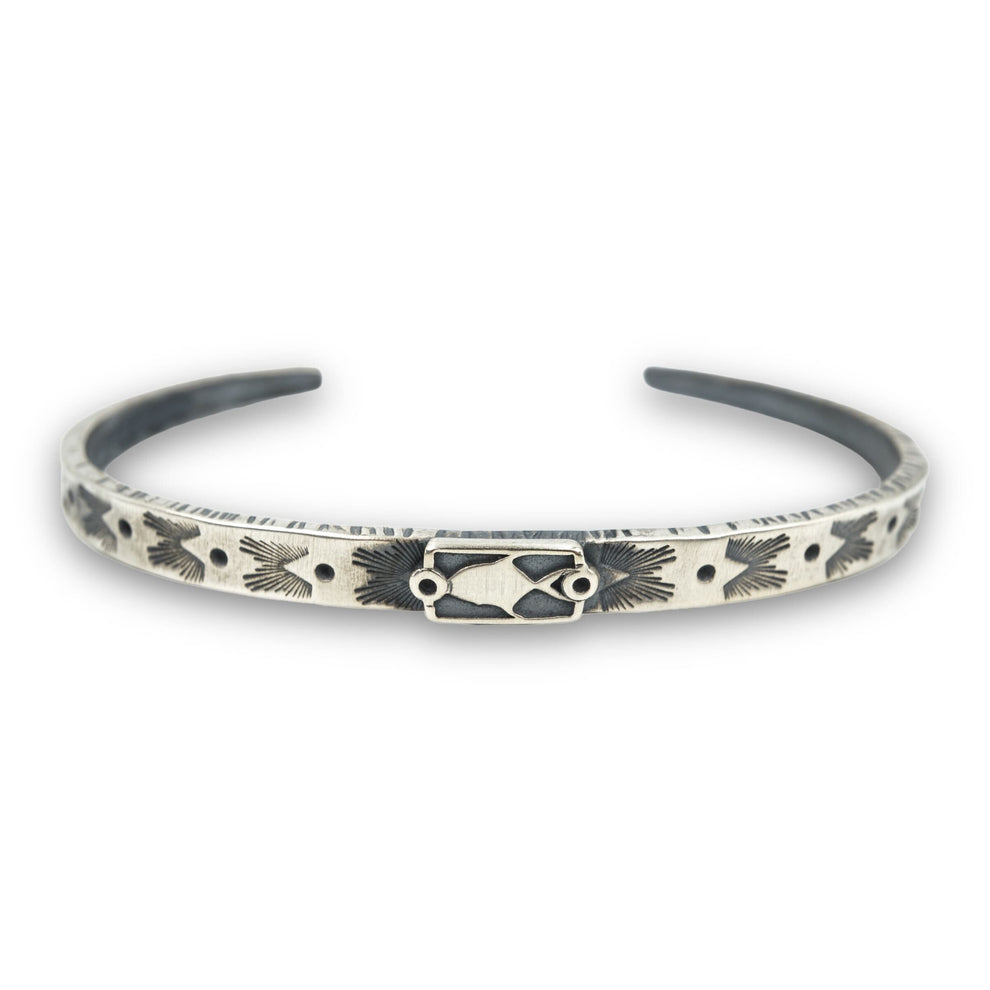 Sight Line Sterling Silver Cuffs