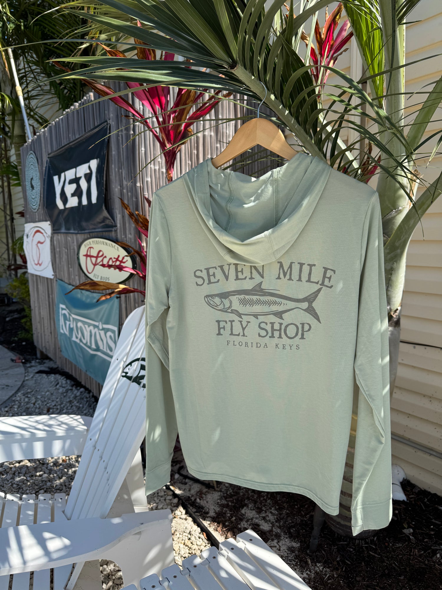 SMFS X FF Men's Elevate LW Hoodie - Tarpon Logo