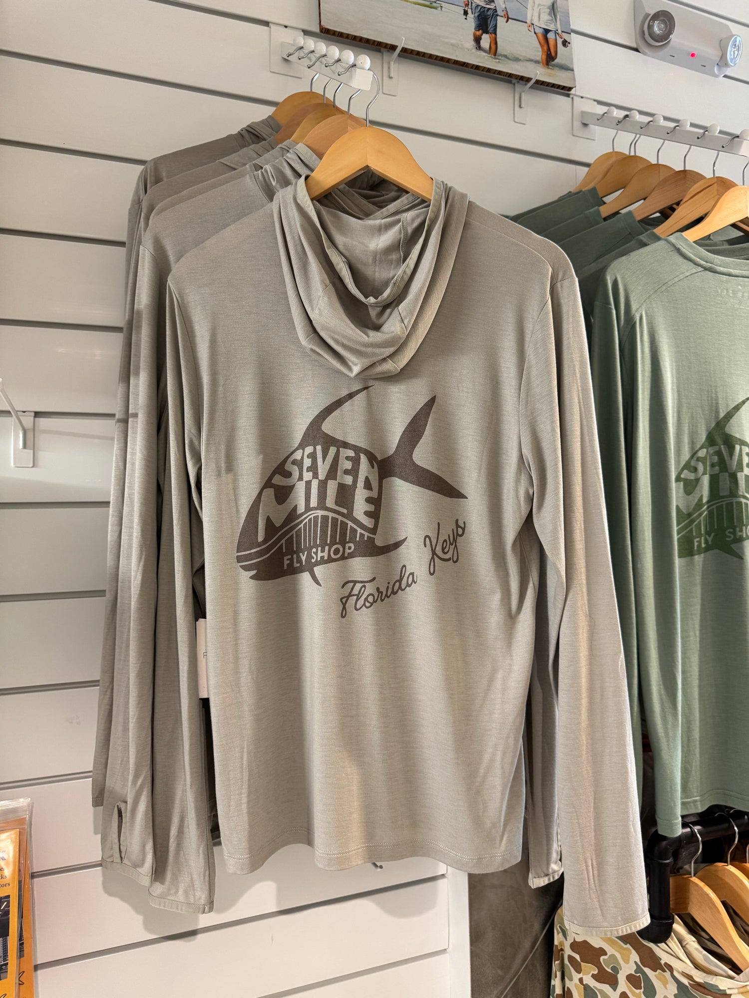 SMFS x FF Men's Bamboo Lightweight Hoodie - Permit Logo