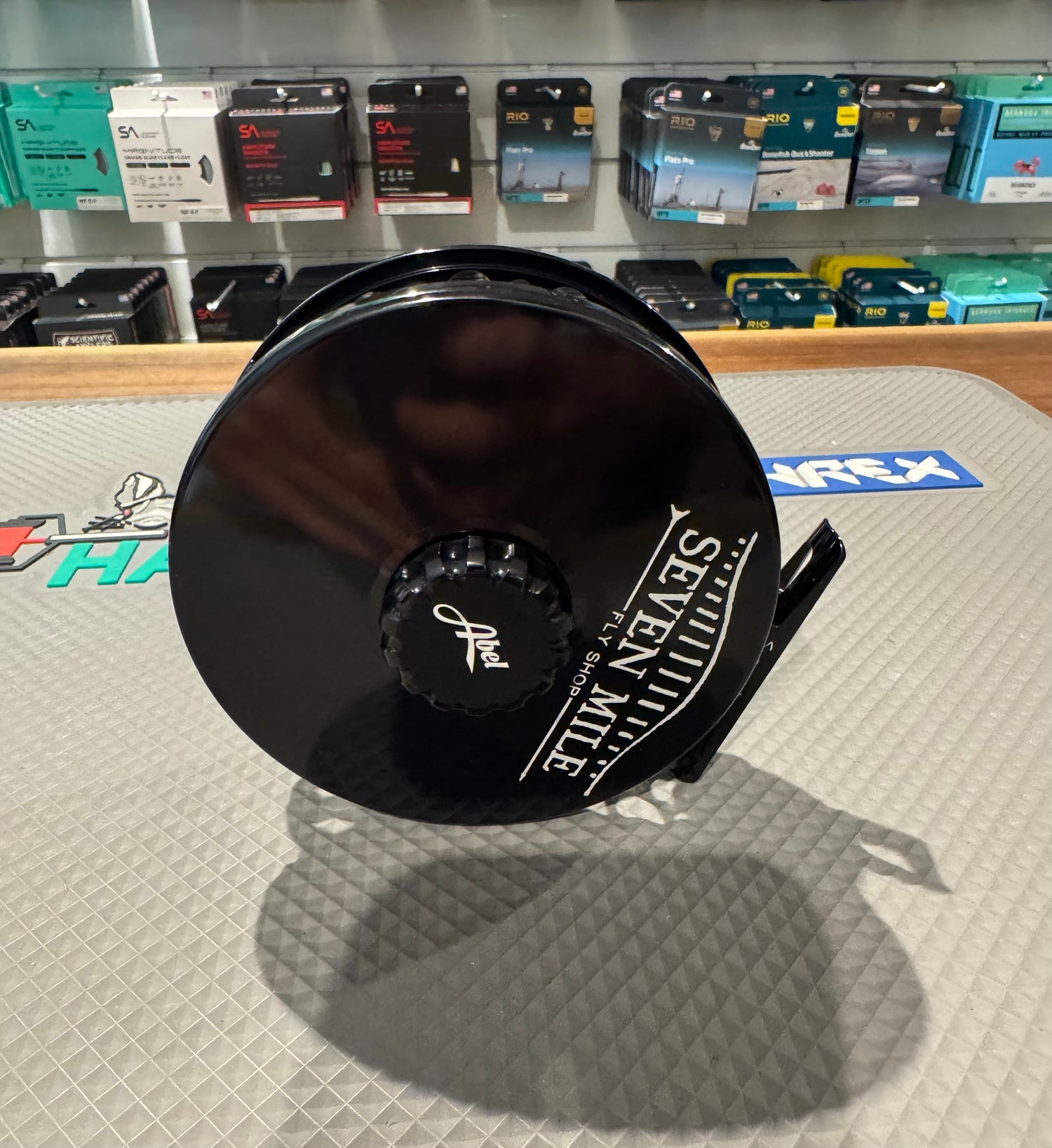 Abel x SMFS super solid-9/10Black w/ Black Drag Knob & Ebony Handle