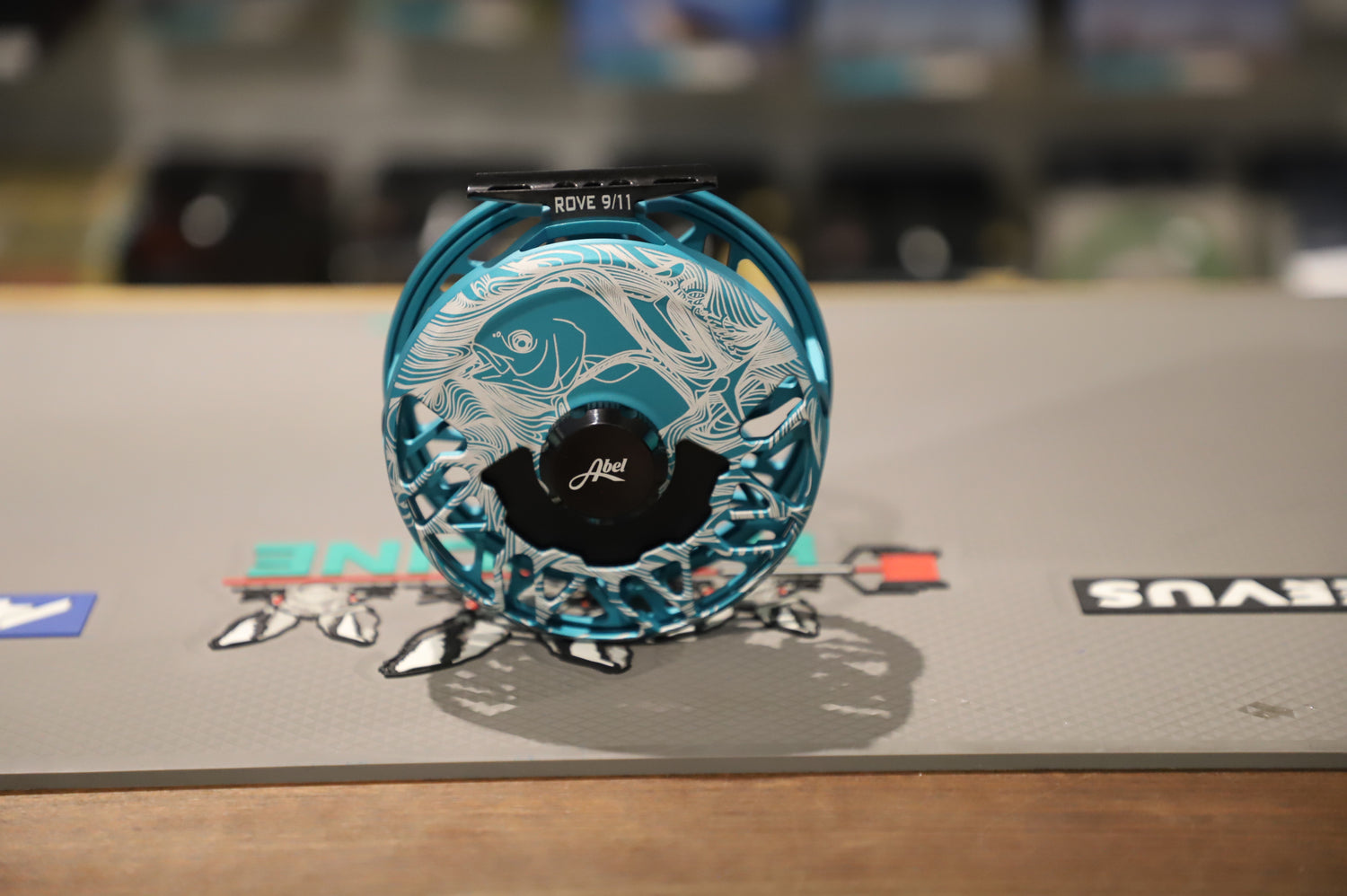 Abel Rove 9/11 Satin Teal Reel