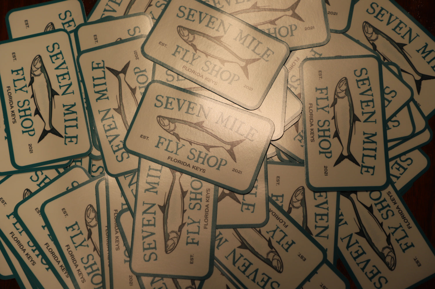 SMFS tarpon patch sticker