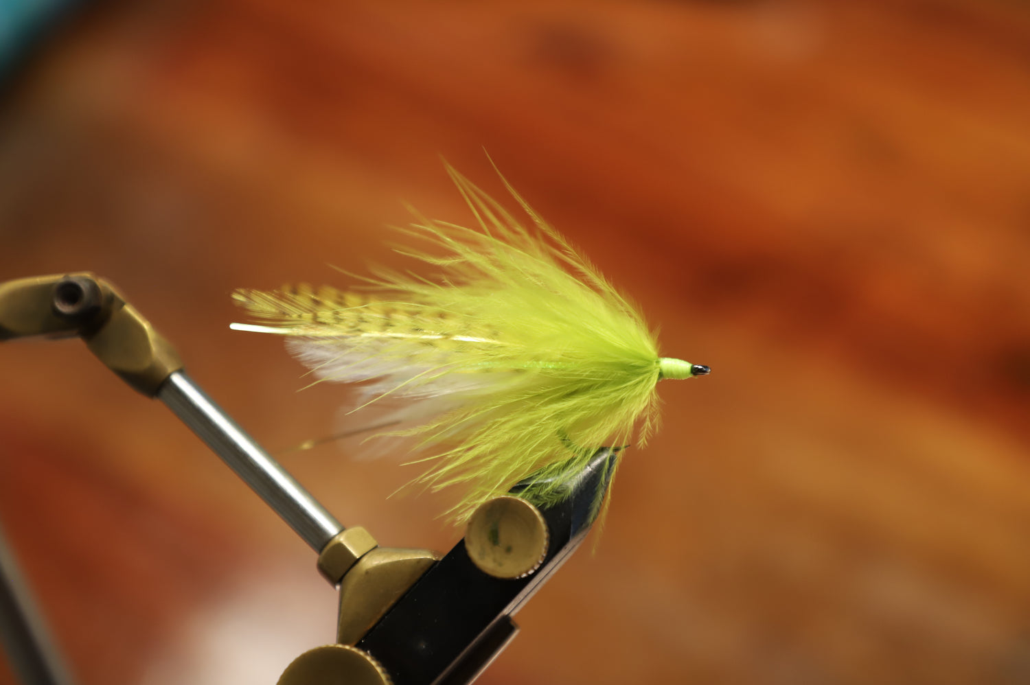 Flatsguy Olive/Yellow Grizzly Tarpon Fly