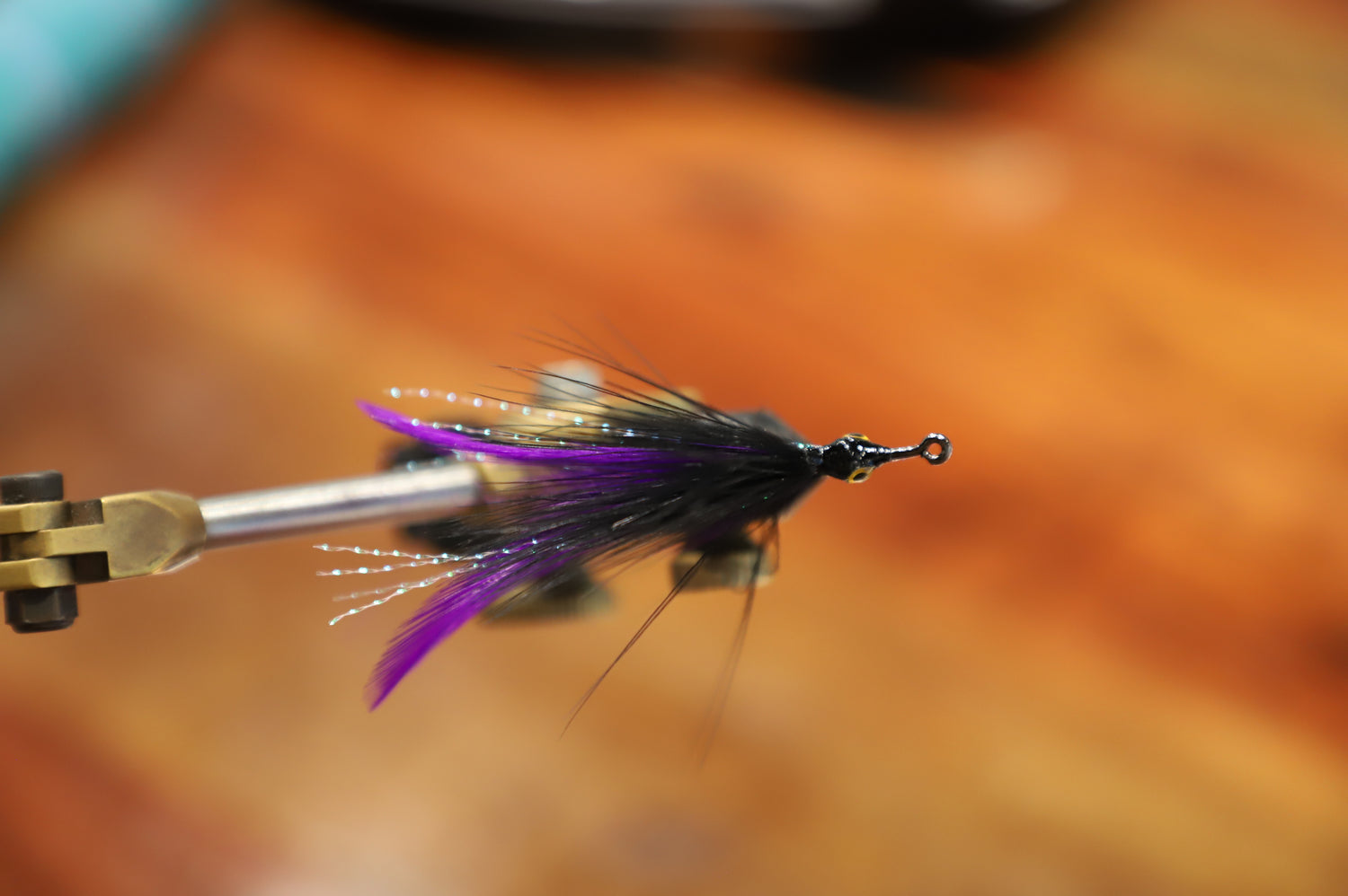 Flatsguy Black & Purple Tarpon Fly