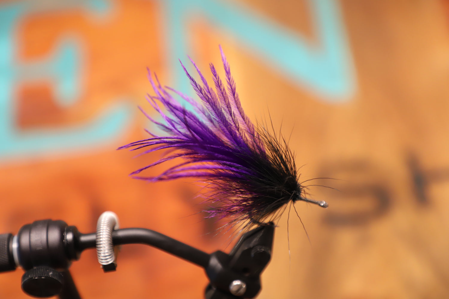 BT Purple Ostrich Tarpon Fly