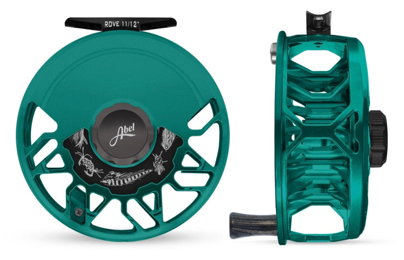 Abel Rove 11/12+ Satin Teal Reel