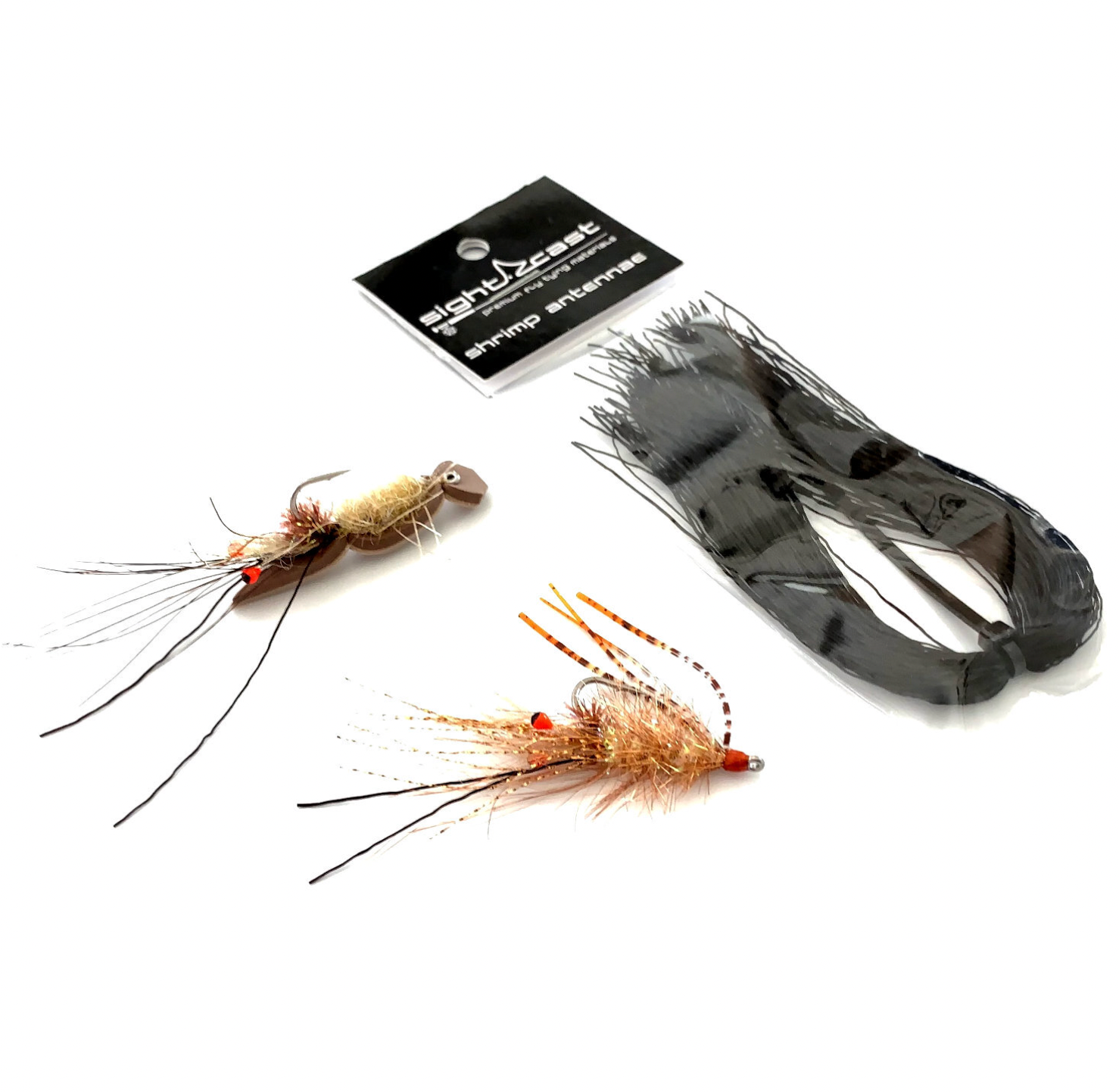 Sight Cast Shrimp Antennae Black