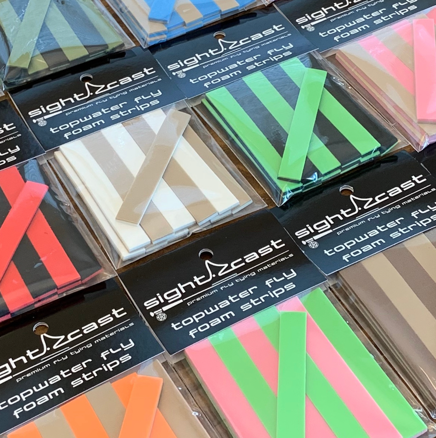 Sight Cast Topwater Fly Foam Strips