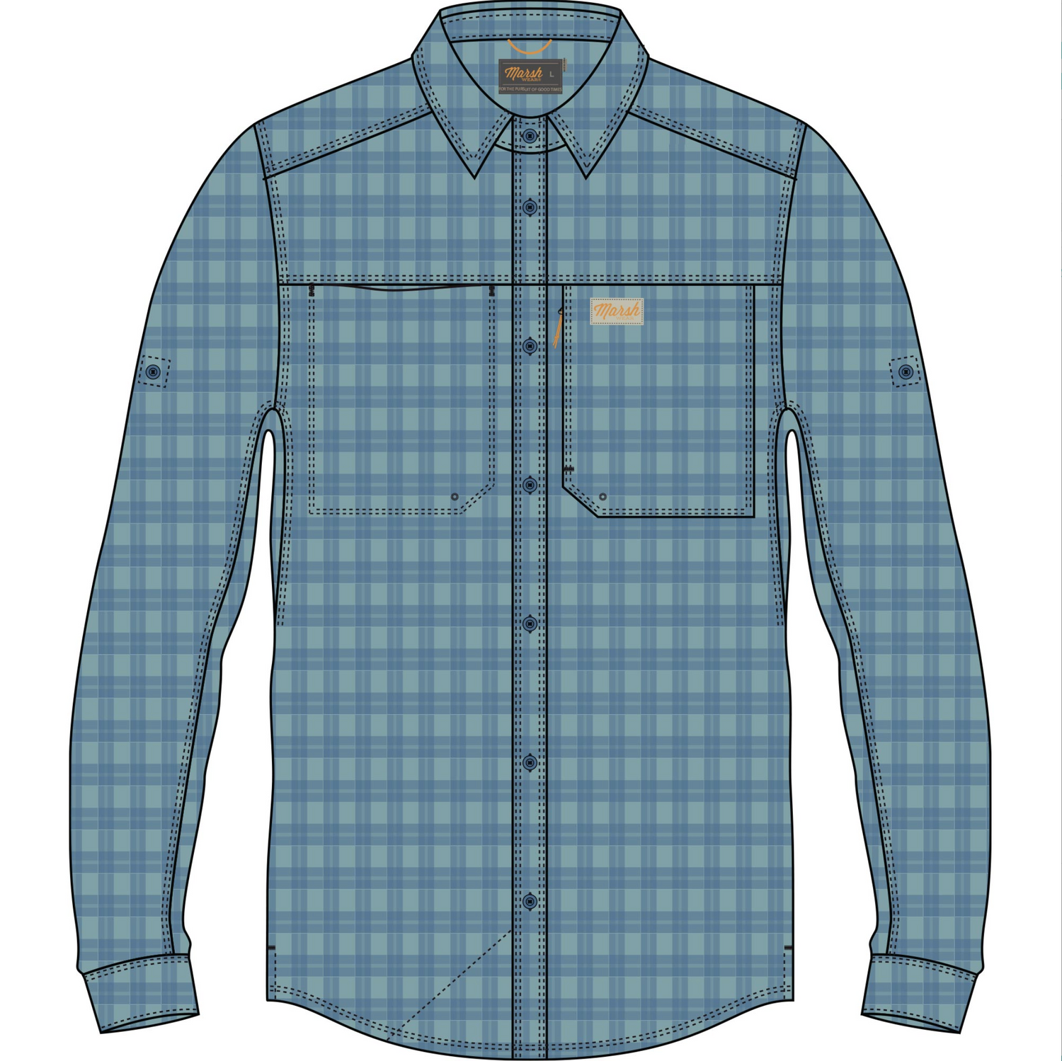 MW Men's Lenwood HG Tech Long Sleeve