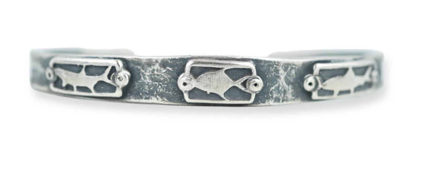 Sight Line Cuffs - Sterling Silver