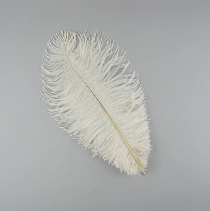 Marabou Brothers - Ostrich Drab Feather Large
