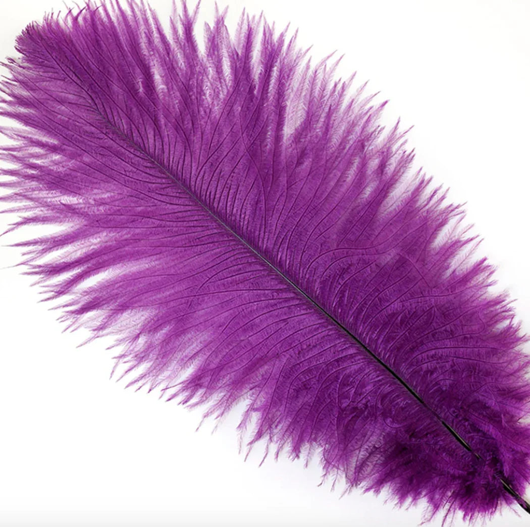 Marabou Brothers - Ostrich Drab Feather Large