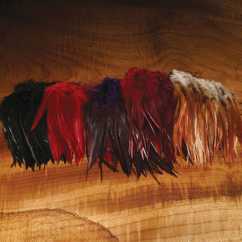 HARELINE Wooly Bugger Saddle Hackle 6-7