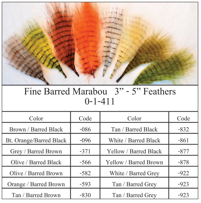 MFC Fine Barred Marabou