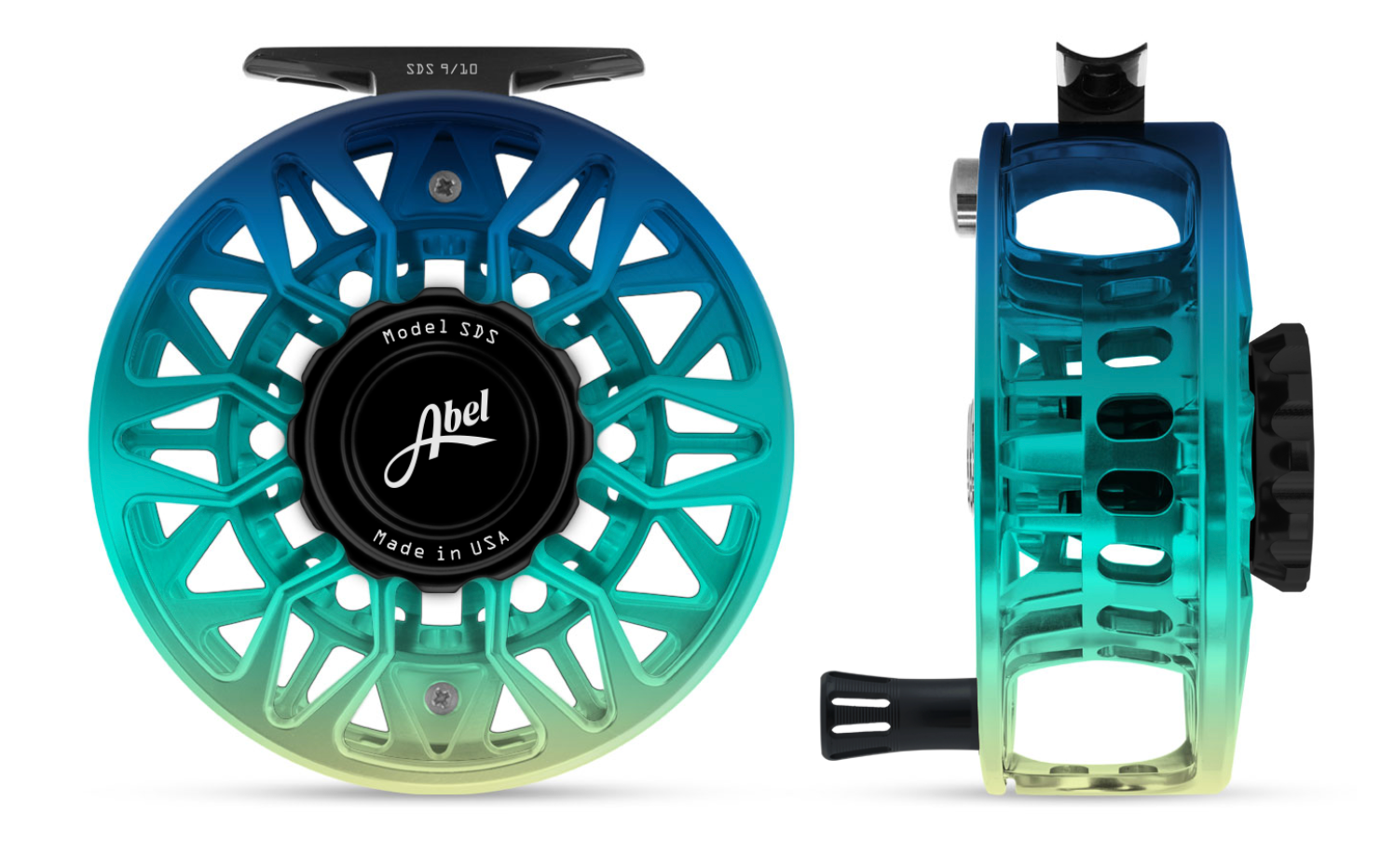 Abel SDS 9/10 Ported - Flats Fade w/ Black Drag Knob and Handle