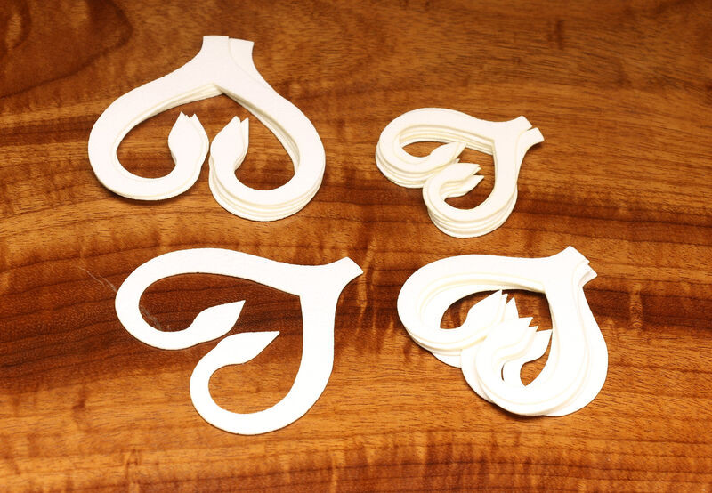 Hareline Cohen's Double Flutter Tail