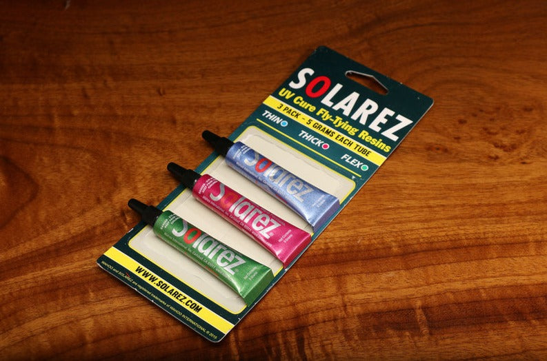Solarez Fly Tie 3 Pack 15 Total Grams