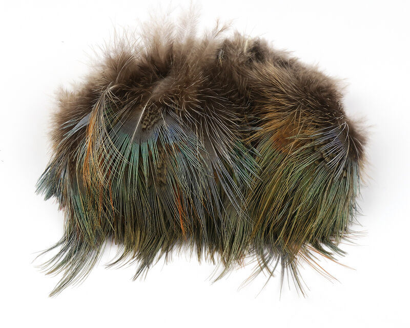 Hareline Strung Ringneck Rump Feathers