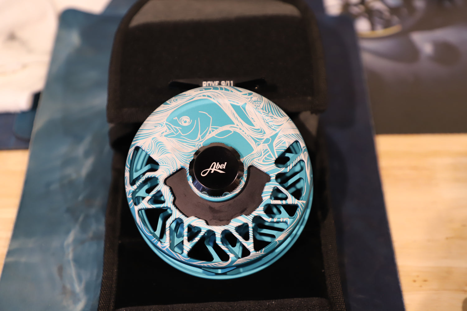 Abel Rove 9/11 Satin Teal Reel