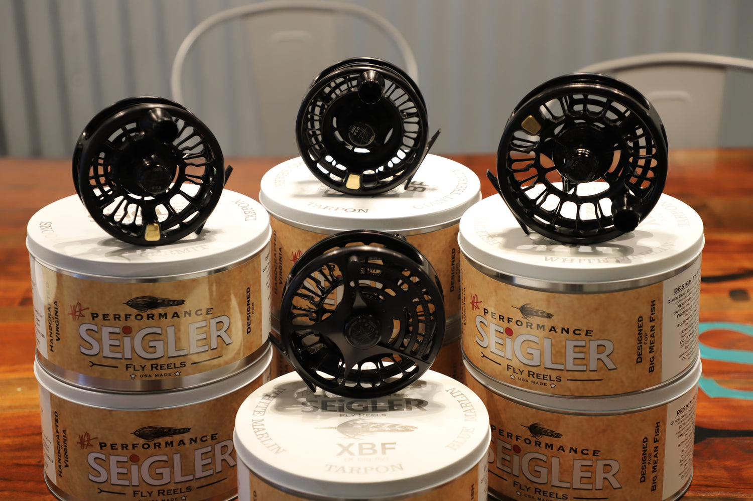 Seigler Lever Drag Fly Reel