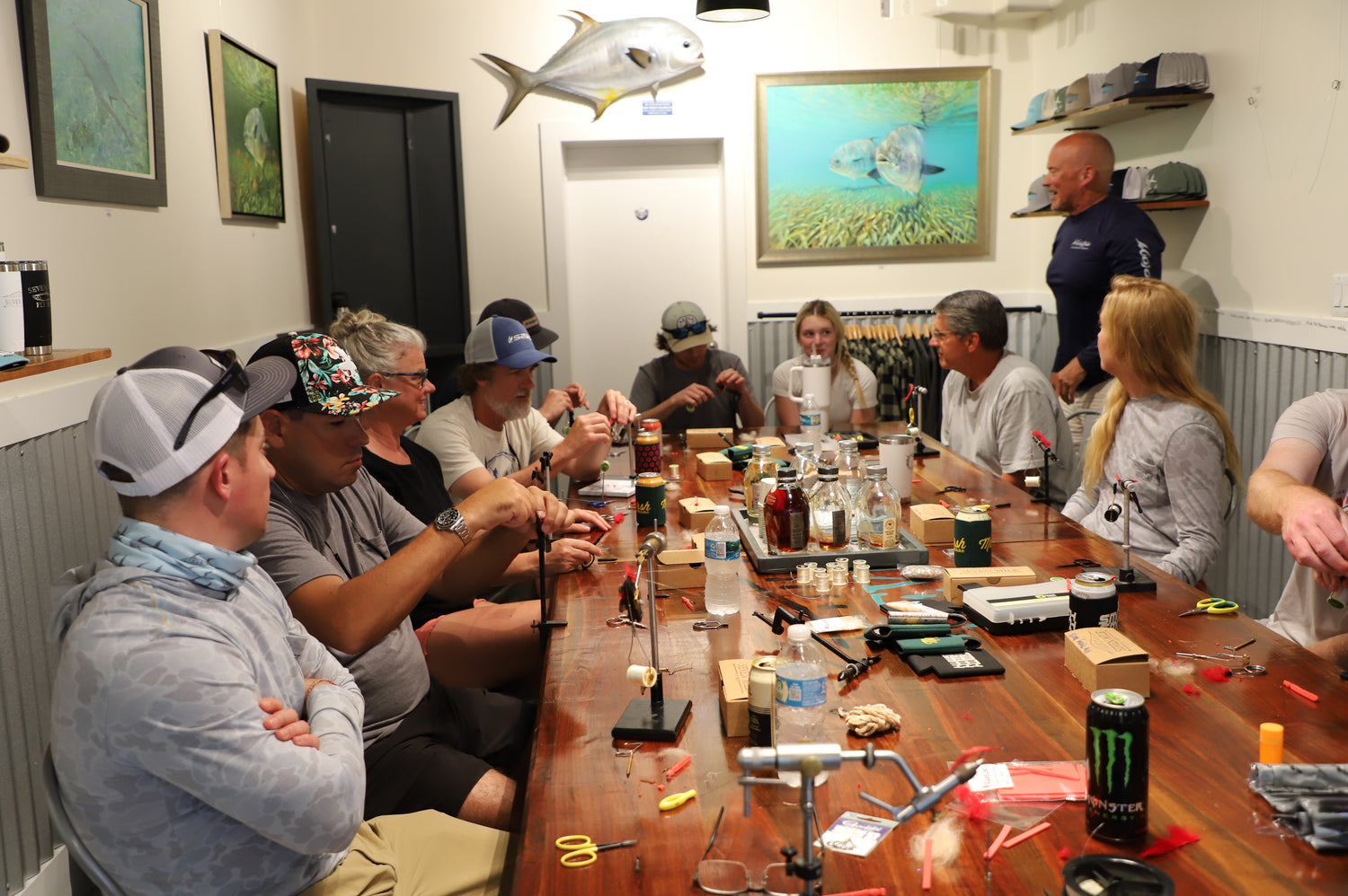 April Fly Tying Night with Brian Thielicke