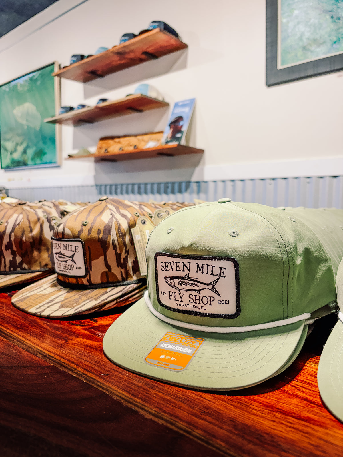 SMFS Tarpon Patch Rope Hats