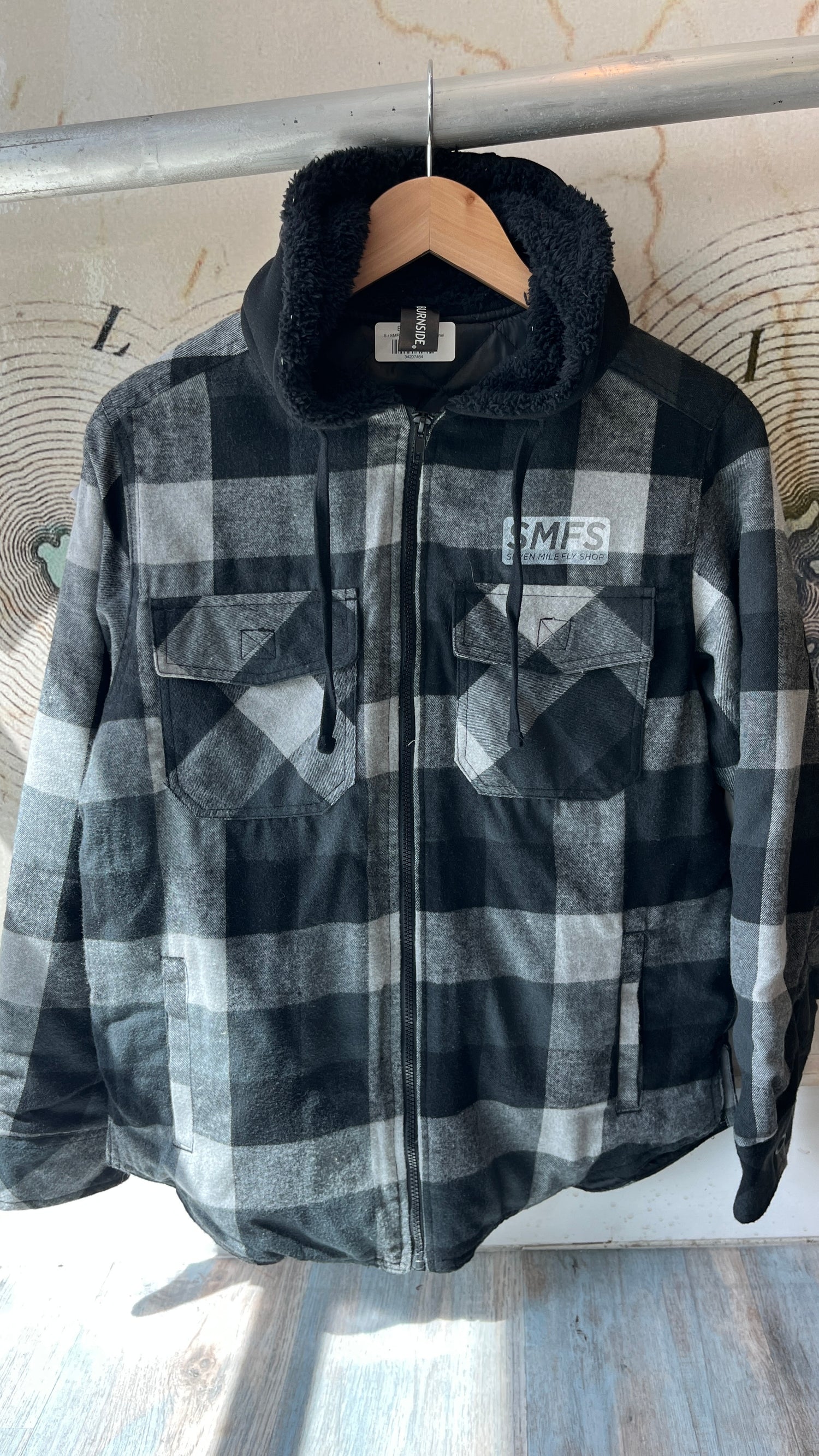SMFS Utility Hooded Flannel
