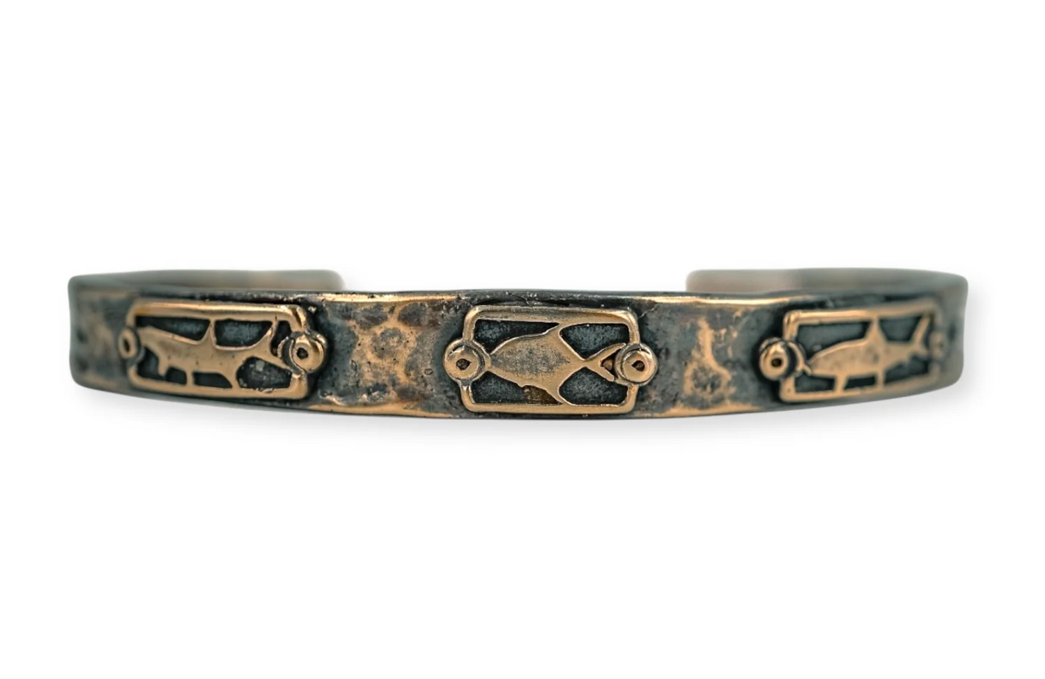 Sight Line Cuffs - Bronze