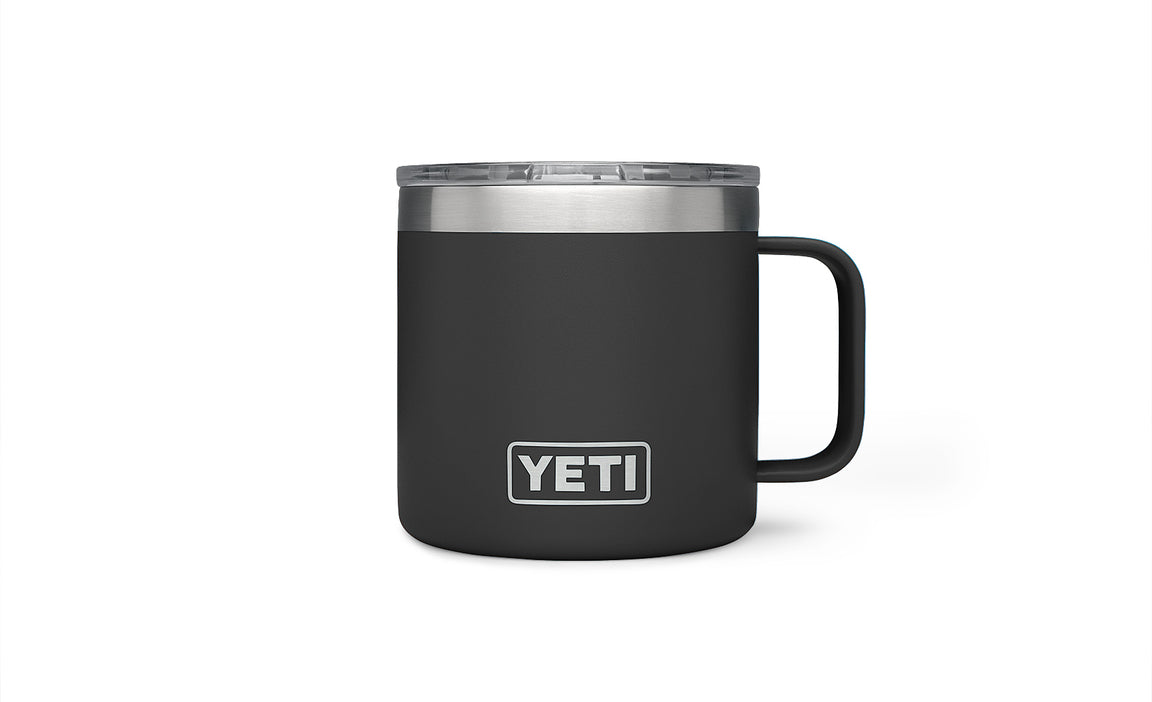 YETI White Rambler 14 oz Mug with Magslider Lid