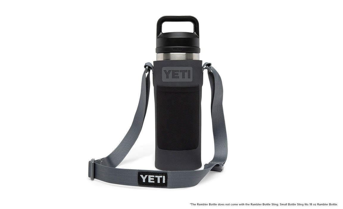 YETI Rambler 26 oz RAMBLER Bottle w/CHUG CAP (CHARCOAL GRAY) NEW w/STICKERS