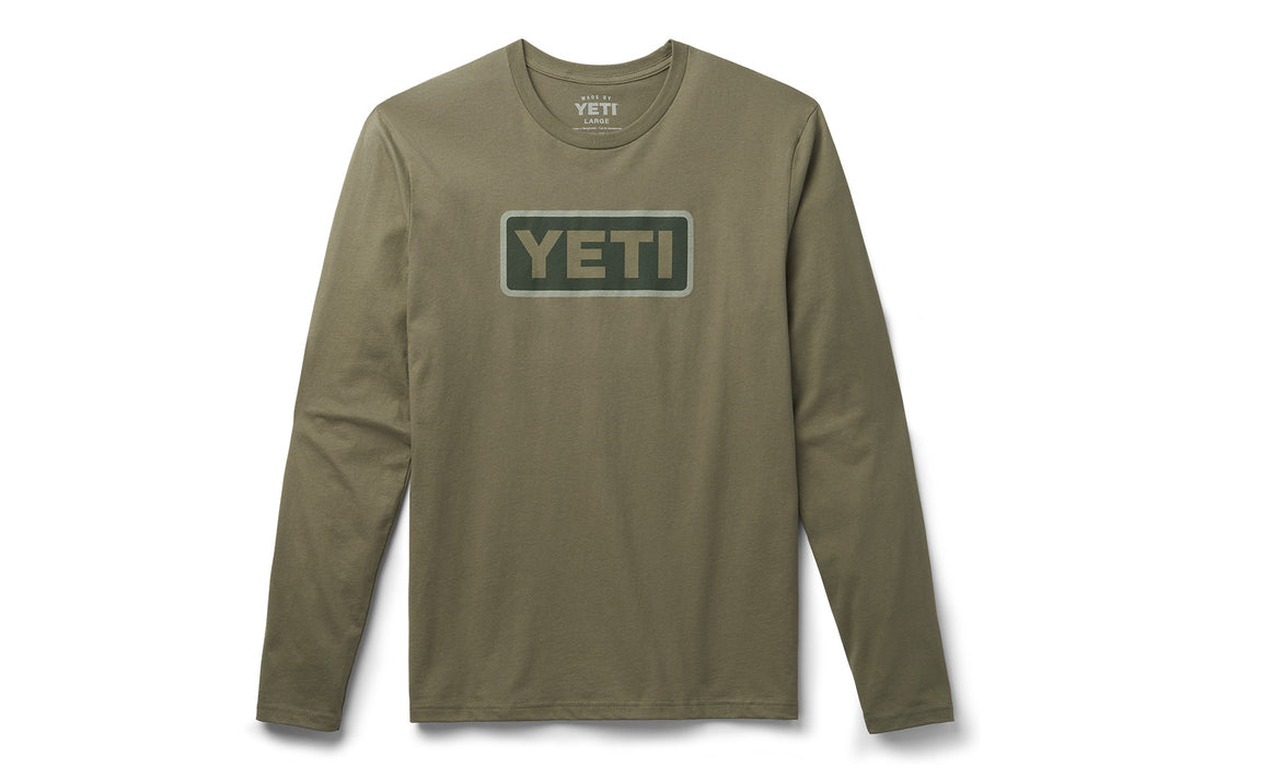 Yeti Logo Badge LS T-Shirt