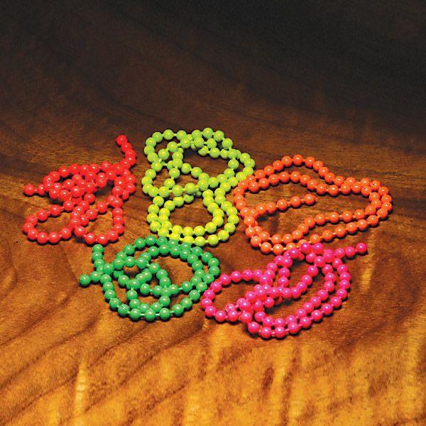 HARELINE Flourescent Bead Chain Medium