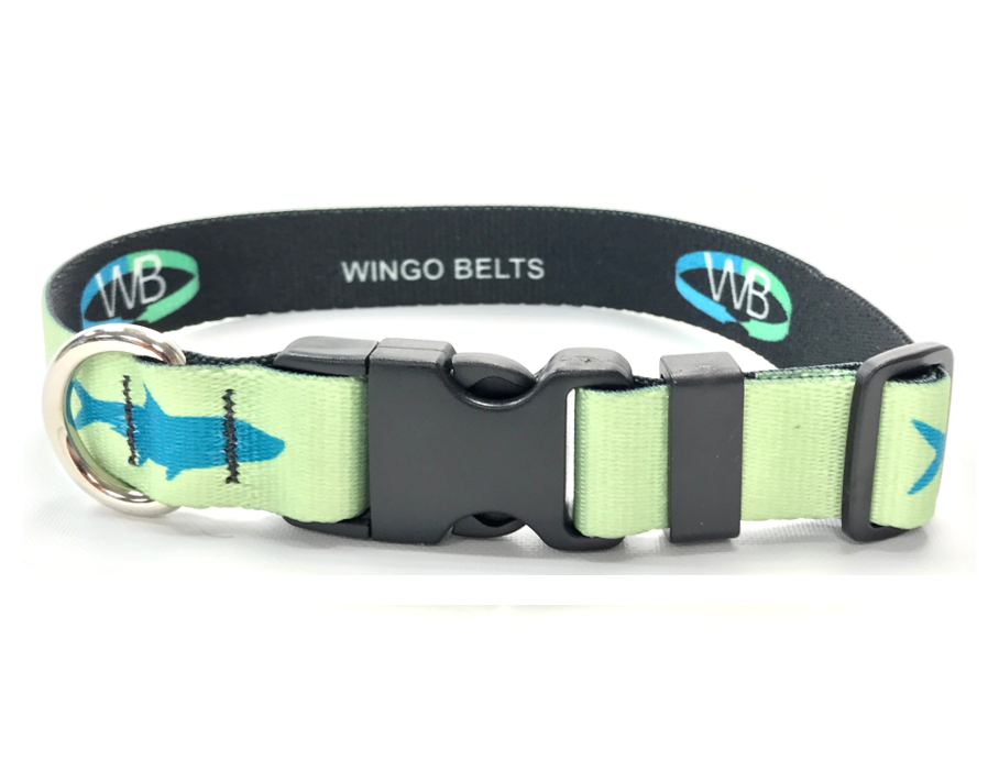 Wingo Belts Dog Collars L/XL Cutthroat Trout WINGO DOG COLLAR