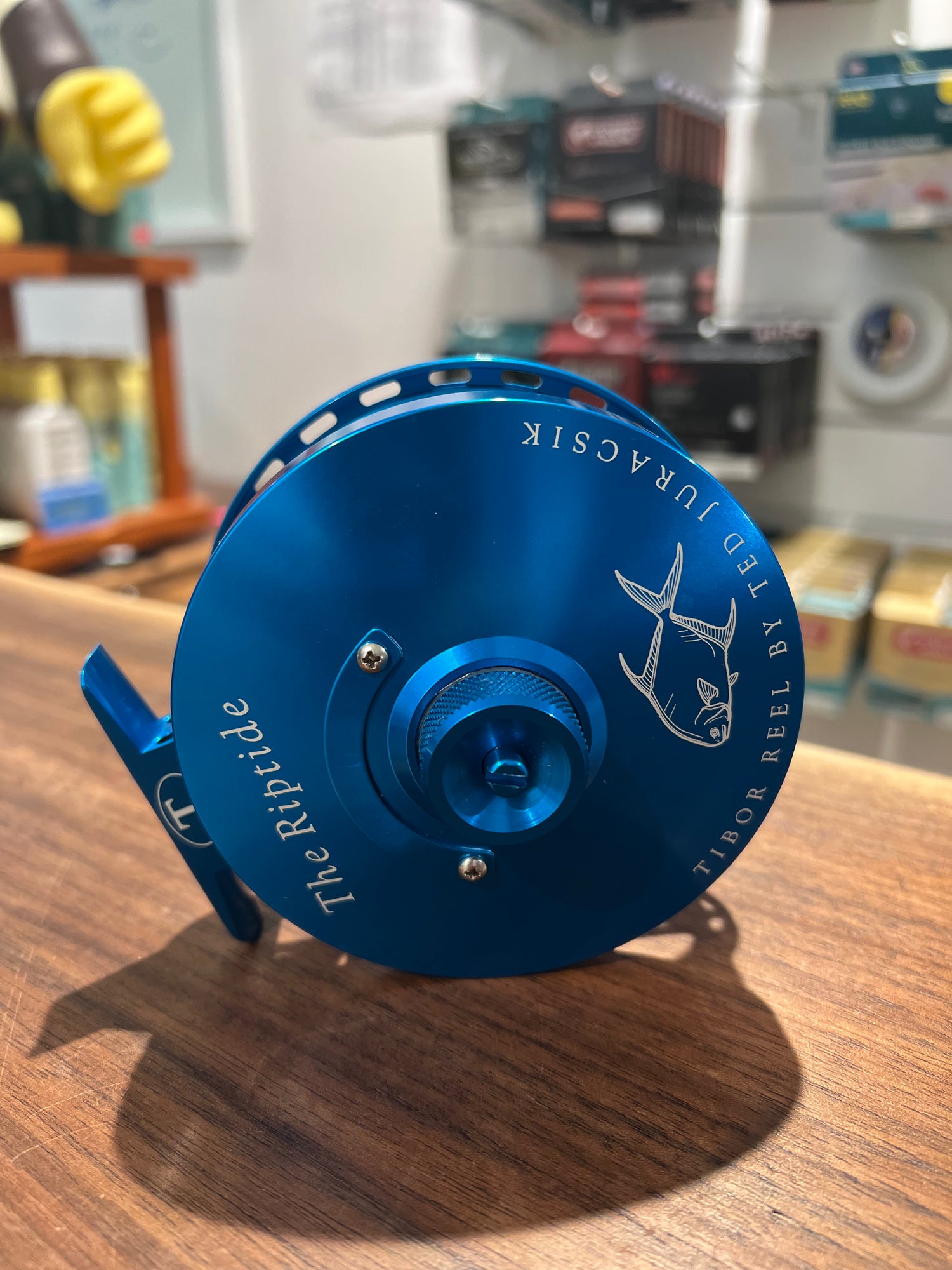 TIBOR RIPTIDE 4″ FLY FISHING REEL by TED JURACSIK – Vintage Fishing Tackle