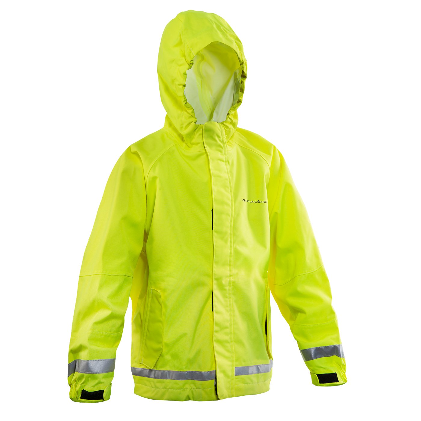 Grundens Kids' Weather Watch Jacket - Hi Vis Yellow