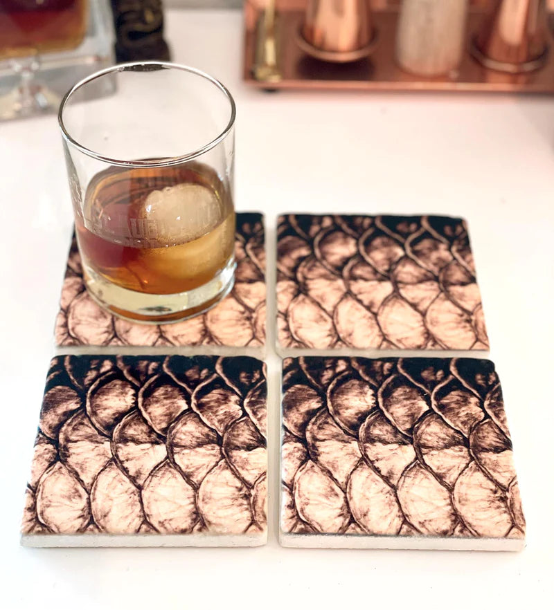 Mokie Burns - Stone Coasters